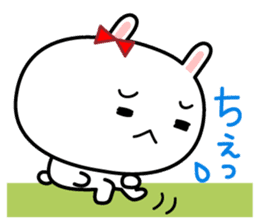 Cute rabbit MARU-USAKO sticker #6013134
