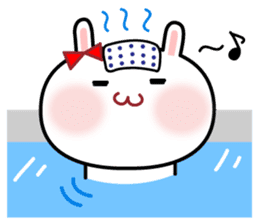 Cute rabbit MARU-USAKO sticker #6013141