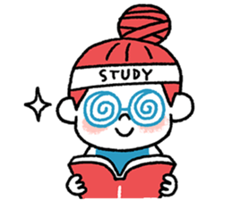 A little grapefruit girl. sticker #6013662