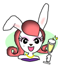 Rabi presents sweet & cute attitudes! sticker #6013747