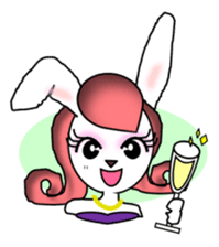 Rabi presents sweet & cute attitudes! sticker #6013747