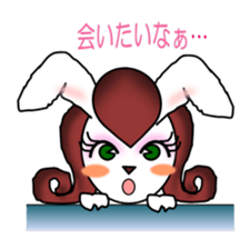 Rabi presents sweet & cute attitudes! sticker #6013759