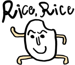 Mr. RiceHead sticker #6013944