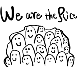 Mr. RiceHead sticker #6013981