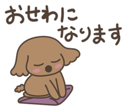 toy-poodle KEY sticker #6014176
