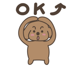 toy-poodle KEY sticker #6014180