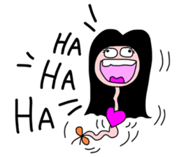 Jampe (Cute Thai ghost) sticker #6014381