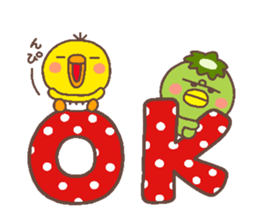 chick heart 7 sticker #6014395