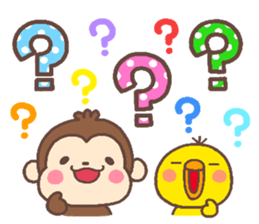 chick heart 7 sticker #6014422