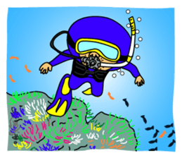 The Blue Man part3 (Jp Ver.) sticker #6014580