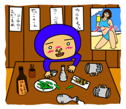 The Blue Man part3 (Jp Ver.) sticker #6014581