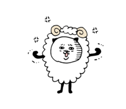 Yoga tortoiseshell cat sticker #6014798