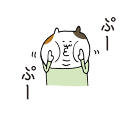 Yoga tortoiseshell cat sticker #6014814