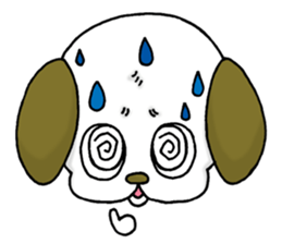 A dog stamp again sticker #6015162