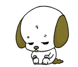 A dog stamp again sticker #6015180