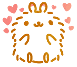 Fluffy Bunny's daily life sticker #6015304