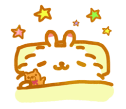 Fluffy Bunny's daily life sticker #6015307