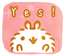 Fluffy Bunny's daily life sticker #6015308