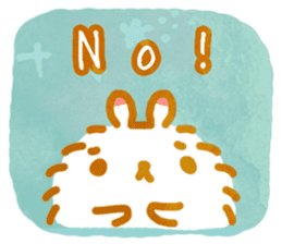 Fluffy Bunny's daily life sticker #6015309