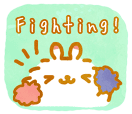 Fluffy Bunny's daily life sticker #6015311