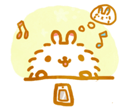 Fluffy Bunny's daily life sticker #6015322