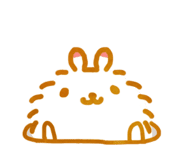 Fluffy Bunny's daily life sticker #6015327