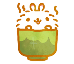 Fluffy Bunny's daily life sticker #6015332