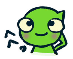 The Kurutakun2 Chameleon sticker #6015344