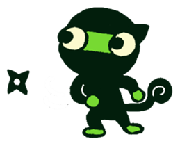 The Kurutakun2 Chameleon sticker #6015361