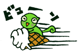 The Kurutakun2 Chameleon sticker #6015381