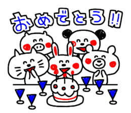 -3 color pen-sticker-Men's sticker #6015736