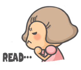 Grumpy and blubber(English version) sticker #6016046