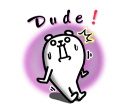 lovely bear sticker sticker #6016080