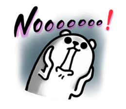 lovely bear sticker sticker #6016082