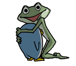 That dog and his funny friends. sticker #6016185