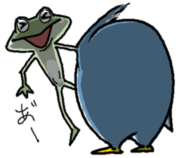 That dog and his funny friends. sticker #6016186