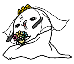 That dog and his funny friends. sticker #6016192