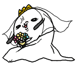 That dog and his funny friends. sticker #6016192