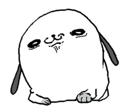 That dog and his funny friends. sticker #6016202