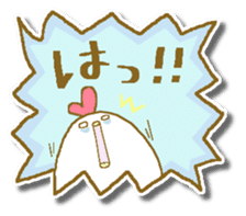 Chicken and chick. Fukidashiru. sticker #6016316