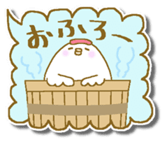 Chicken and chick. Fukidashiru. sticker #6016324