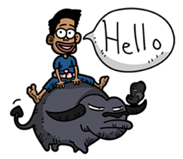 Mr.Kwan & Mr.One more sticker #6016624