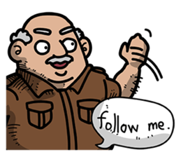 Mr.Kwan & Mr.One more sticker #6016643