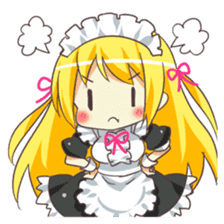 Maid girl Lily sticker #6016734