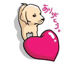 Joey the Labrador Retriever sticker #6017228