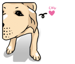 Joey the Labrador Retriever sticker #6017231