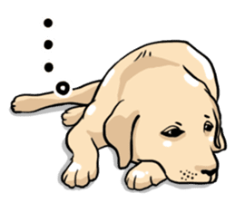 Joey the Labrador Retriever sticker #6017232