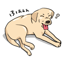 Joey the Labrador Retriever sticker #6017249