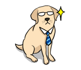 Joey the Labrador Retriever sticker #6017251