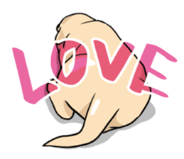 Joey the Labrador Retriever sticker #6017260